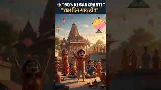90&rsquo;s Kids Will Cry 🥹 | Sankranti Nostalgia #shorts