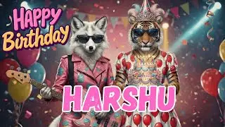 HARSHU Happy Birthday Song - Happy Birthday to Harshu