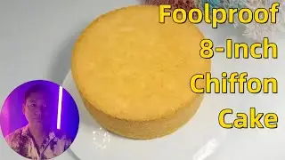 The Foolproof 8 Inch Chiffon Cake Recipe No Collapse, No Shrinkage!