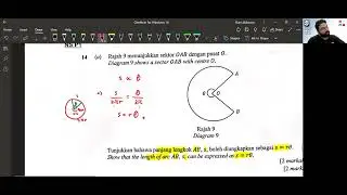 1.2 - Arc Length of a Circle . Panjang Lengkok Suatu Bulatan | Add Math F5 | Latihan SPM Mr Ruel