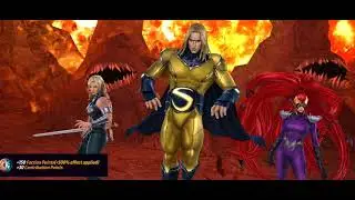 Sentry Skill Rotation VS Mephisto - Marvel Future Fight