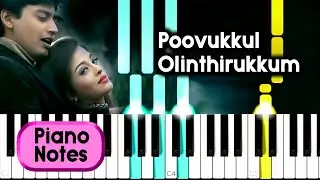 Jeans - Poovukkul Olinthirukkum Piano Cover | Tamil Piano Tutorial 2021 | Blacktunes Piano