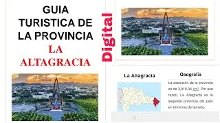 GUIA TURISTICA DIGITAL DE LA PROVINCIA LA ALTAGRACIA REP&Uacute;BLICA DOMINICANA #guiaturistica