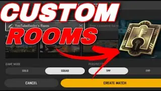 HOW TO CREATE CUSTOM ROOMS in PUBG New State