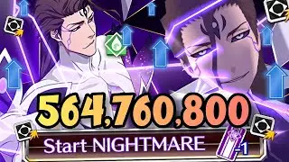 47 SECONDS LEFT! 2/5 AIZEN MORE BUFFED NIGHTMARE RANGED CAPTAIN GUILD QUEST! - Bleach: Brave Souls