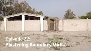 Green Acres Farm - Episode 22 Plastering Boundary Walls