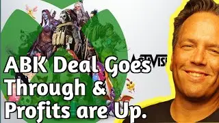 ABK Deal 🤝 is going through, The Xbox Brand is profitable. Xbox is winning 😄💪