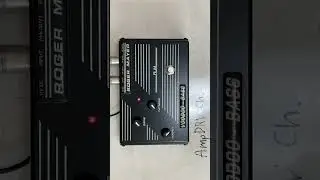 (As Booster) Voodoo-bass Fuzz into Marshall Drive Channel #fuzz #booster #shorts