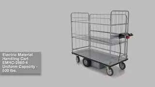 ELECTRIC MATERIAL HANDLING CART DS-EMHC-2860-4