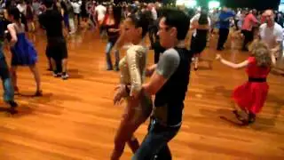 Sharon Pakir & Zee social dancing - Sydney Latin Festival 2