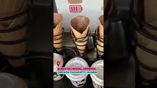 Coffee in a Cone | Em's by Crystal | Girgaon Chowpaty Mumbai | #shorts