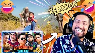 Dayahang Rai Thug Life Moments Reaction! 😂 Funniest Nepali Movie @parbatbasnet457 #dayahangrai