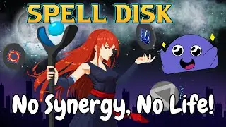 What's this game mechanic all about? First Spell Disk Run!