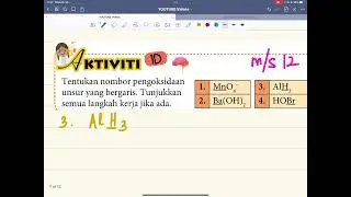 KSSM 9.1 : Pengoksidaan dan Penurunan (Bhgn 5b - Penghitungan Nombor Pengoksidaan)