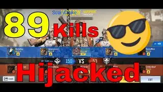 89 Kills | Hijacked | Hardpoint | CODM Call of Duty Mobile