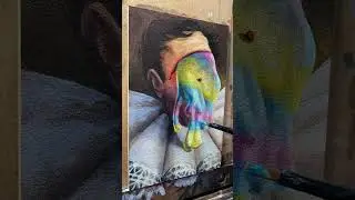 Wrong Answers Only Acrylic Painting Timelapse