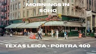 Photographing Soho with the Texas Leica // Golden Hour Series