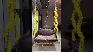 DIY diwali decoration Episode 1 swing decoration #diwalidecor #diydiwalidecor #decorationideas