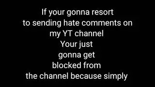 Me rambling for 1 minute about the Internet