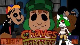 O FINAL DO FIVE NIGHT AT FREDDYS DO CHAVES! - Chaves Nightmares
