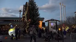 Community celebrates Hanukkah with menorah lighting at Old Mill