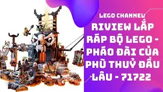 Review Lắp R&aacute;p Bộ LEGO 71722 - PH&Aacute;O Đ&Agrave;I CỦA PH&Ugrave; THUỶ ĐẦU L&Acirc;U - LEGO CHANNEL