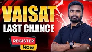🚨 Last Chance for VAISAT Registration! Don’t Miss Out – Register Now!