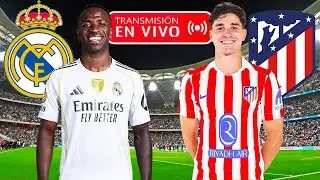 REAL MADRID vs ATL&Eacute;TICO MADRID 🔴 EN VIVO con Vinicius por la Supercopa de Espa&ntilde;a 2026 | REACCI&Oacute;N