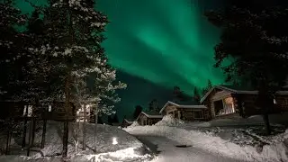 Living in the North of Finland during Cold, Dark Winter