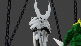 Pure Vessel Boss Fight (godseeker mode) - HOLLOW KNIGHT 
