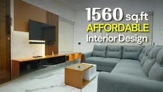 Affordable Kerala Home Design below 1600 sq.ft | Minimalistic Contemporary Interiors | 3 BHK | Home