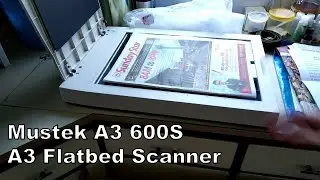 Mustek A3 600S Flatbed Scanner