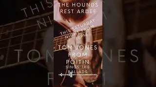 Tom Jones (Jonesy) singing Live in The Hounds Rest Ardee on Saturday, 7th February from 10pm🎼🎶🎵🎸🎤🤠☘️