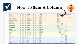 How to sum a column in Smartsheet (Quick Formula Tip)