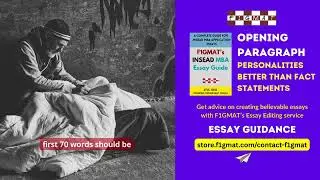 Opening Line - INSEAD MBA Stressful Situation Essay #mbaapplication #insead #essaytips