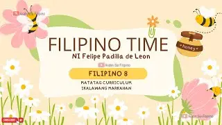 FILIPINO TIME| SANAYSAY| ARALIN SA FILIPINO