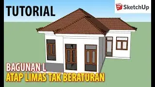 Membuat Rumah Bangunan L atap Limas yang Rumit - Tips dan Trik