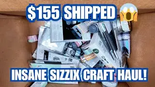 🤯 Невероятная покупка инструментов и принадлежностей для рукоделия от Sizzix! ВСЁ ЭТО за 155 долл...