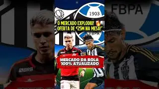 TRANSFER MARKET: SCARPA LEAVING ATL&Eacute;TICO MINEIRO AND AJAX WANTS SANTOS' STAR PLAYER! 💣🔥