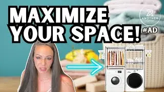 Ultimate Laundry Room Organization: Over Washer and Dryer Storage Shelf Review