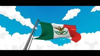 MEXICAN FLAG 1893