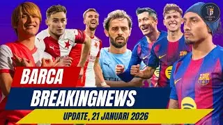 🔵🔴UPDATE BARCA TERBARU! Preview Slavia Praha, Prediksi dan Line Up, & B. Silva Masuk Radar🔵🔴