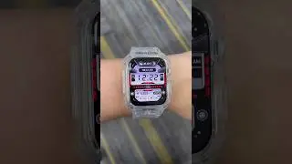 Casio-style applewatch watch face#electronicwatch #applewatch #iwatch #funnywatch