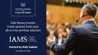 Safe Money Events: Fresh options from your all in one seminar solution