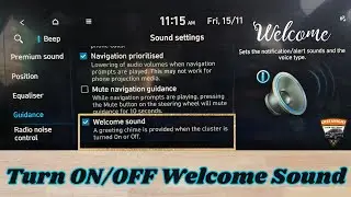 How to Turn Off Welcome Sound in Creta 2024 | Hyundai Creta Welcome Sound Bandh Kaise Kre