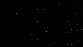 COLORED PARTICLES BLACK  SCREEN EFFECT