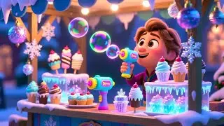 The Frosty Bubble Fair | Fun Nursery Rhyme for Kids | Toddler Songs in English