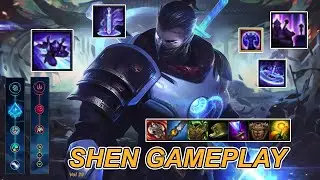 Shen Jungle s10 Gameplay - My Best Shen Plays | Satisfy R Ultimate & Kills - League of Legends 2020