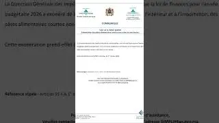 Taxe sur la Valeur ajout&eacute;e : Exon&eacute;ration des p&acirc;tes alimentaires courtes non cuites et non farcies