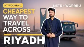 Riyadh Public Transport Experience | Metro + Bus Journey from Batha to Wadi Al-Laban